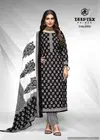 Aaliza Black And White Vol 2 By Deeptex Printed Pure Cotton Dress Material Suppliers In Mumbai